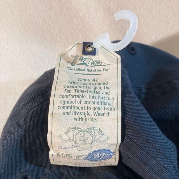 Chicago Blackhawks Cap Hat 2010 Stanley Cup 4 Time Win Black 47 Brand Adjustable - Picture 6 of 7